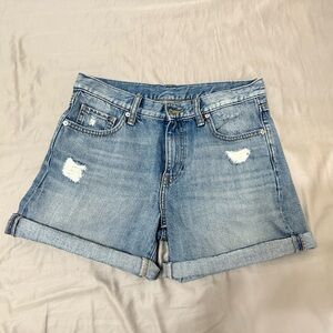 Uniqlo jean shorts